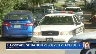 Barricade Situation Resolved Peacefully