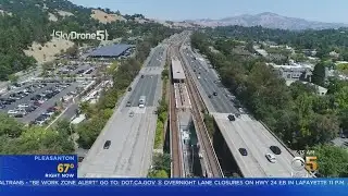 BART CONSTRUCTION: Transportation Officials Discuss Weekend BART track work that will impact Highway