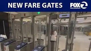 BART installs fare gates months ahead of schedule | KTVU