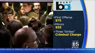 BART Ramps Up Fare Evasion Crackdown