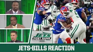 Bart Scott, Willie Colon, and Connor Rogers react to Jets