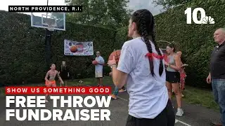 Basketball coach shoots 2,400 free throws in 24 hours for Special Olympics