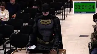 Batman Scolds City Council for Inaction on ICE Concerns