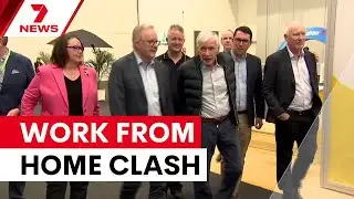 Battle over work from home rights heats up | 7NEWS