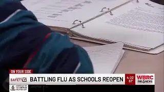 Battling flu as schools reopen
