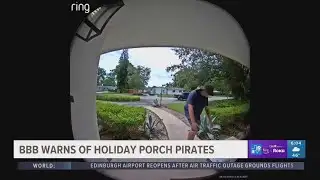 BBB offers tips for safeguarding holiday deliveries from 