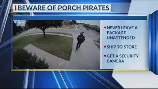 BBB shares tips on preventing porch pirates
