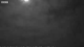 BBC News   Fireball meteor caught on camera