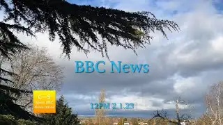 BBC News intro 12pm 2.1.23 MOCK