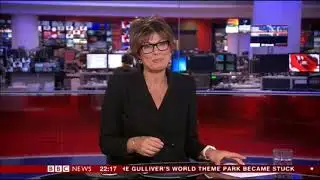 BBC Weekend News intro and close 15.9.18 10pm