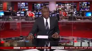 BBC Weekend News intro and close 22.9.18 5:10pm