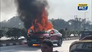 ಮಹೀಂದ್ರಾ BE 6 ಎಲೆಕ್ಟ್ರಿಕ್ ಕಾರ್‌ಗೆ ಬೆಂಕಿ! ಹಪುರ್ ಹೈವೇನಲ್ಲಿ ನಡೆದಿದ್ದೇನು? @YouTube #breakingnews