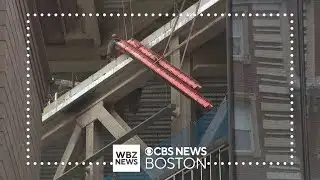 Beam falls from tower under construction at South Station