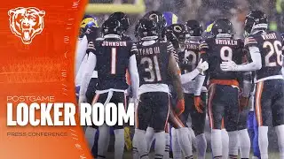 Bears postgame locker room | Divisional Round