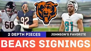 ✍️Bears Sign THREE Players. TE Durham Smyth + Retaining 2. Bears News & Updates