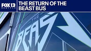 Beast Bus tailgate returns for Seahawks playoff game, supports veterans | FOX 13 Seattle