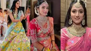 Beautiful Aishwarya dks Hegde s pre wedding clothes