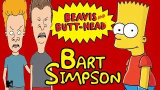 Beavis And Butt-Head Meet Bart Simpson! 😂