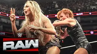 Becky Lynch snaps and gets DQ’ed in title match against Maxxine Dupri: Raw highlights, Oct. 20, 2025