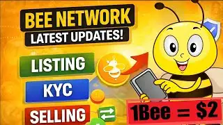Bee Network New Update ll Bee Coin Listing, Kyc , Listing News 😱 1Bee = $2 🎉🤑 #beenetwork #crypto 