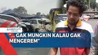 Begini Pengakuan Sopir Truk Kecelakaan Beruntun Tol Cipularang