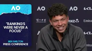 Ben Shelton Press Conference | Australian Open 2026 Second Round