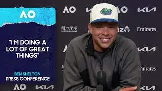 Ben Shelton Press Conference | Australian Open 2026 Third Round