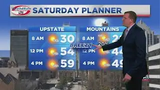 Ben: Sunny, breezy weekend; cold start to Saturday