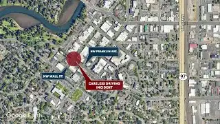 Bend man arrested after reckless driving near protest