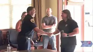 Bend woman, dispatcher honored for saving a life