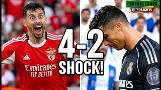 Benfica vs Real Madrid (4-2) Extended HIGHLIGHTS UEFA Champions.