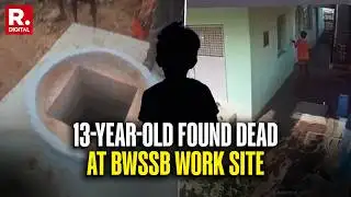 Bengaluru BREAKING: Minor Found Dead By Falling Into Concrete Chamber Due To Water Board Negligence