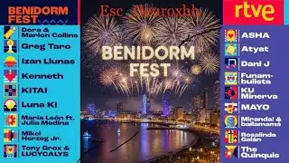 🇪🇸BENIDORM FEST 2026 : MY RANKING 18🇪🇸| Esc_Heuroxhh