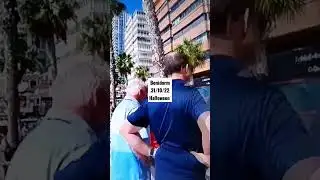 Benidorm Halloween 31 October 2022 warm sunny 😎.