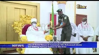 Benin Monarch commends IGP for dousing political tension in Edo