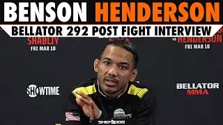 Benson Henderson retires from MMA | Bellator 292 Post Fight Interview