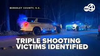 Berkeley County coroner IDs three victims in Poplar Hill Drive shooting