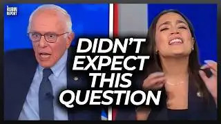 Bernie & AOC Both Have A Meltdown After Host Calmly Asks This Simple Question