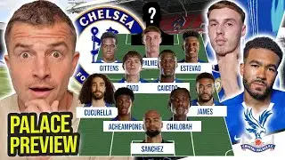 BEST ATTACKING CHELSEA STARTING XI TO BEAT CRYSTAL PALACE 