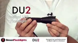 Best LED Flashlight Designed by Law Enforcement - Simon DU2 Tactical Flashlight