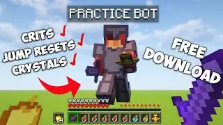 Best Minecraft Pvp Practice World & Bot: Improve Fast 🚴三 | All Version