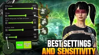 BEST SETTINGS AND SENSITIVITY | BGMI SENSITIVITY CODE TODAY | BGMI ZERO RECOIL SENSITIVITY CODE