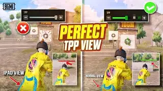 Best TPP View & Sensitivity Settings for Improve Headshots & Aim 🔥