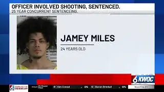 Bettendorf man gets 25 years after shooting officer