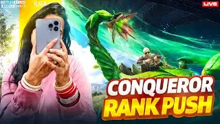 BGMI 4.2 Update LIVE | CONQUEROR RANK PUSH | BGMI LIVE 🔴#bgmilive #shortsfeed #pubgmobile