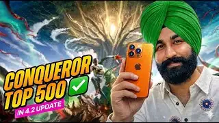 BGMI LIVE : TOP 500 AAHA 💀| PUBG w NEW UPDATE