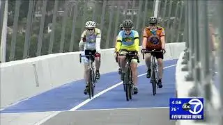 Bicycle, pedestrian path opens on Gov. Mario M. Cuomo Bridge