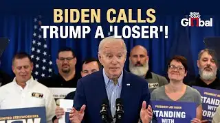 Biden Makes Bold Remarks At Pennsylvania | India Today Global