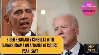 Biden regularly consults with Barack Obama on a 