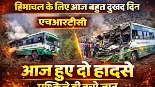 Big accident hrtc today😭🤕black day himachal today😱😢